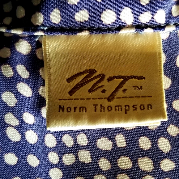 !Norm Thompson Polka Dot Dress - Picture 4 of 4